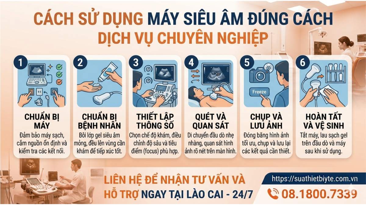 Cách Sử Dụng Máy Siêu Âm Đúng Cách https://suathietbiyte.com.vn Liên Hệ 08.1800.7339 Uy Tín – Hỗ Trợ Tận Nơi 24/7